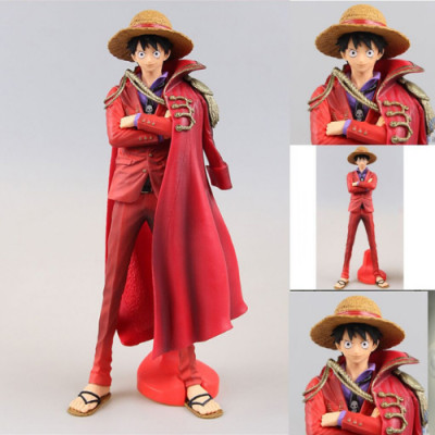 Mô hình One Piece : Mô hình Luffy mũ rơm áo choàng đỏ