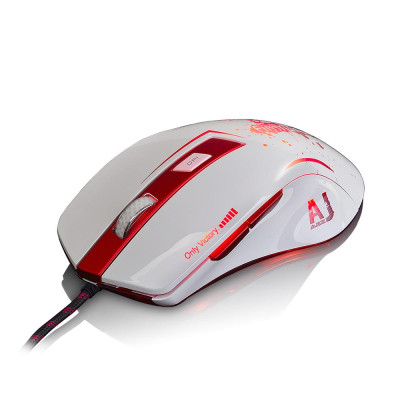 Chuột có dây Ajazz AJ100 6 phím A98001600/300/600/600/800 DPI sặc sỡ sắc màu