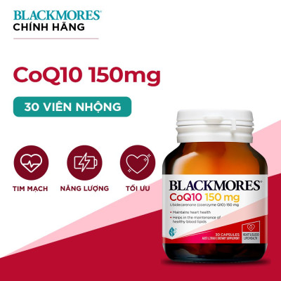 Viên uống Blackmores hỗ trợ duy trì sức khỏe tim chai 30 viên