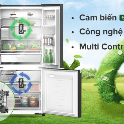 Tủ lạnh Panasonic Inverter 495 lít NR-CW530XMMV - Hàng chính hãng (chỉ giao HCM)