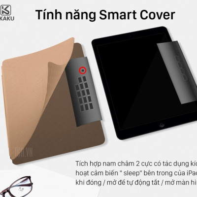 Bao da iPad Pro 11 inch  KAKU- hàng nhập khẩu