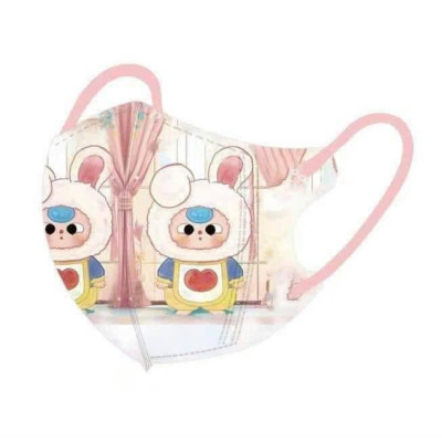 SET 50 Chiếc Khẩu Trang 5d Baby Three, Kháng Khuẩn,  Dễ Thương Cho Bé - giao họa tiết ngẫu nhiên