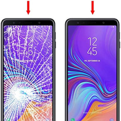 Kính cường lực cho Samsung A7 2018 , A750 trong suốt không full Glass 9H ( hàng chính hãng)