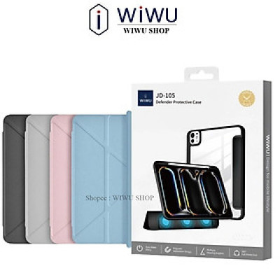 Ốp lưng + Bao da WI WU JD105 Tháo rời hút nam châm cho IPad Gen 11 A16 , Gen 10 2022  , Gen 9 10.2 , Pro 11 M4 , Pro 12.9 , Air 4/5/6 M2 13 inch chống sốc chống va dập thời trang tiện lợi - Hàng chính hãng