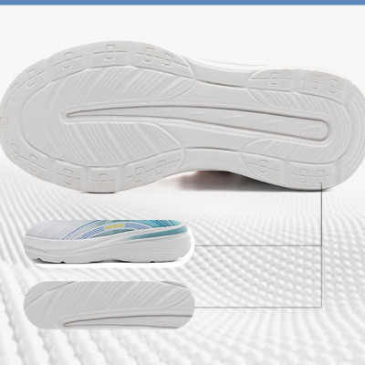 Giày thể thao nữ, giày chạy bộ đế êm nhẹ, thoáng khí đế cao su đúc, chống trơn trượt hạn chế mòn  – GNU2090