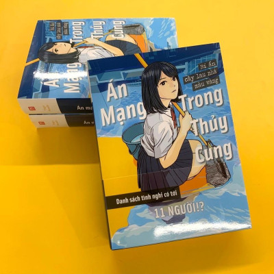 Sách - Án Mạng Trong Thủy Cung - Bí Ẩn Cây Lau Nhà Màu Vàng - AZ Việt Nam