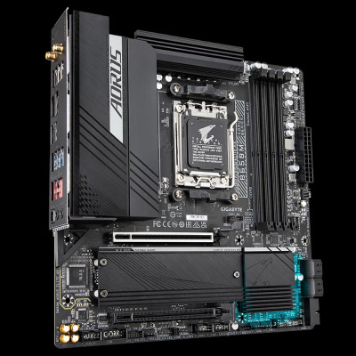  Mainboard Gigabyte B650M AORUS ELITE AX Socket AM5 - Hàng Chính Hãng 
