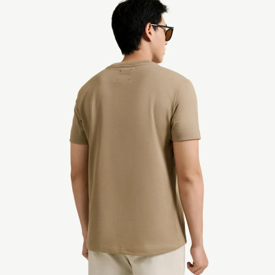 Áo thun nam ngắn tay S Cafe có thêu (Cofee Lover Series 4) Form Fitted - ROUTINE 10F24TSS085 | LASTORE MENSWEAR