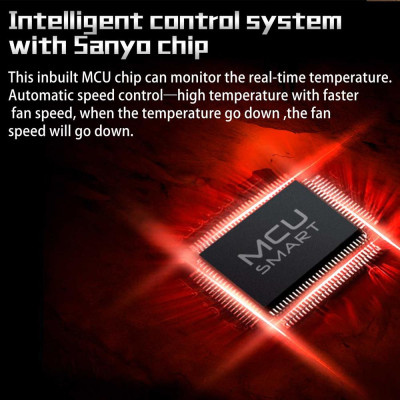 Quạt tản nhiệt bằng hợp kim nhôm cho laptop COOLCOLD K30