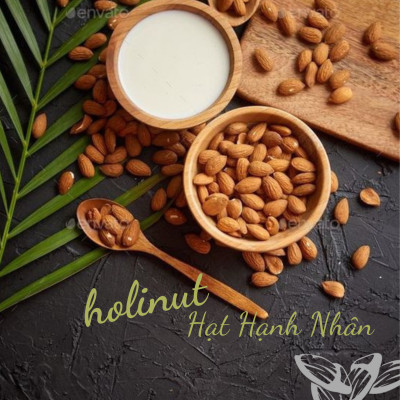 Hạnh Nhân Sấy (Mỹ) - Thương Hiệu Holinut/500gram