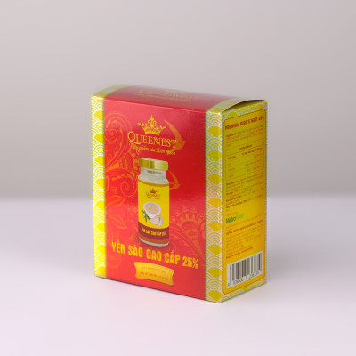 Yến sào cao cấp Queennest 25% - hũ150ml (hộp 2 hũ), vị truyền thống - hàng chính hãng