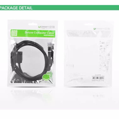 Ugreen UG11279NW112TK 1M màu Đen Cáp nối dài Ethernet CAT6 FTP RJ45 - HÀNG CHÍNH HÃNG
