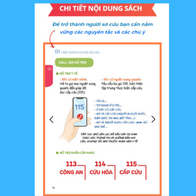Sơ Cứu 360 Cẩm nang sơ cứu xử lý tình huống Bác sĩ Đinh Công Pho