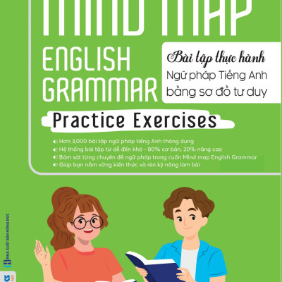 Sách - Mind Map English Grammar Practice Exercises - Bài Tập Thực Hành Ngữ Pháp Tiếng Anh Bằng Sơ Đồ Tư Duy