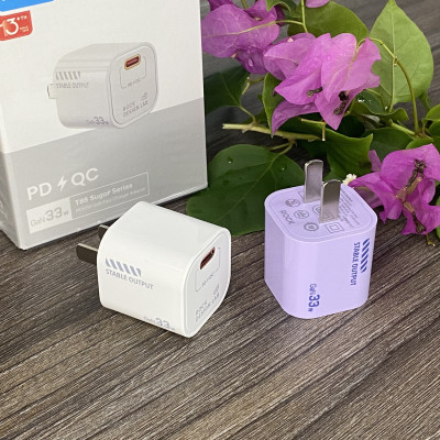 Củ sạc nhanh iph chuẩn PD 33W Rockspace T88 ổn định không nóng hàng chính hãng bảo hành 12 tháng bảo hành 1 đổi 1
