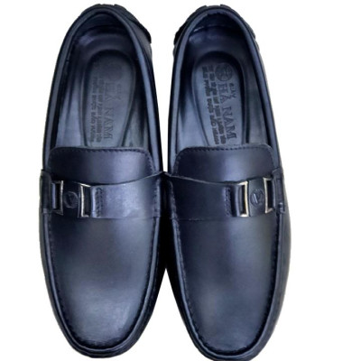 Giày Mọi Nam Đế Âm Da Bò Thật TiTi ĐÔ Cao Cấp GDA2021