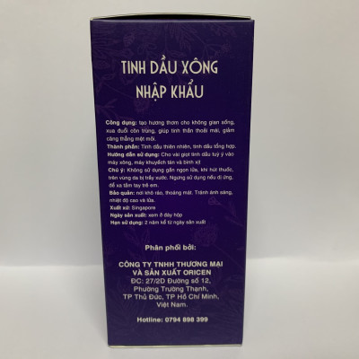 Tinh dầu Cúc La Mã (Chamomile) Oricen 100ml - Giúp kháng khuẩn, giảm căng thẳng và giảm stress