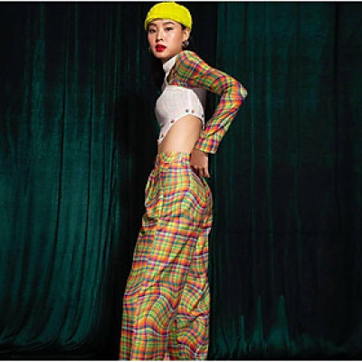 Quần Dài Họa Tiết TARTAN - 
