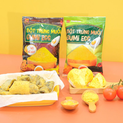 Bột trứng muối Gumi Egg vị cay - Gói 100g - Tomato T&P