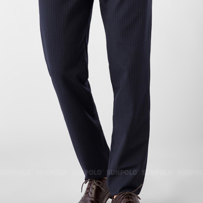 Giày Tây Nam Da Bò Thủ Công Cao Cấp SUNPOLO MU0038 (Đen, Nâu, Đỏ)