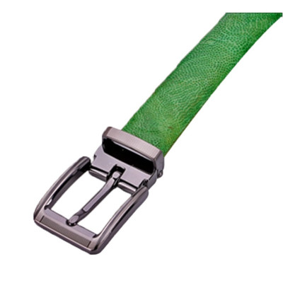 Thắt Lưng Nữ Da Đà Điểu Trơn Huy Hoàng HT5414 - Xanh Lá