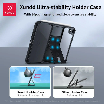 Ốp Lưng Chống Sốc XUNDD Dành Cho iPad Gen 7/8/9/10 - Tích Hợp Giá Đỡ - Hàng Nhập Khẩu