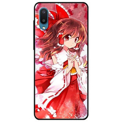 Ốp lưng dành cho Samsung Galaxy A02 mẫu Cô Gái Đỏ