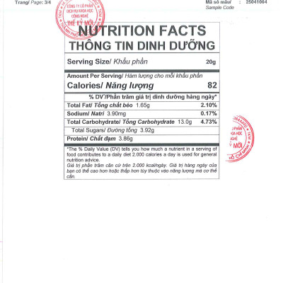 Bột Mix Hạt - Hộp 20 gói x 20g - Hung Foods