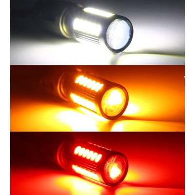 Đèn LED xi nhan ô tô, phanh, daylight, đèn lùi xe điện12v-80v chân 1156 1157 7443, 3157 BA15S, P21W, BAU15S, T20, T25