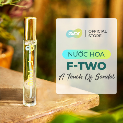 PHÓNG KHOÁNG HOANG DẠI - Nước hoa unisex F-TWO A TOUCH OF SANDAL 10ml | EVOR