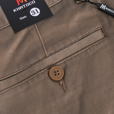 Quần Kaki Khatoco có ly nam