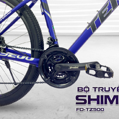 Xe đạp thể thao Tekko S200 27.5 inch Khung Nhôm cao cấp - Phù hợp với người cao từ 1m58 trở lên