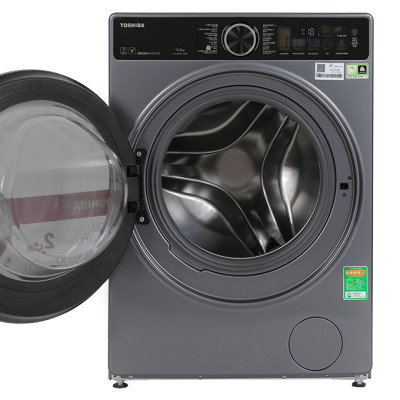 Máy giặt Toshiba Inverter 10.5 kg TW-T25BZU115MWV(MG) - HÀNG CHÍNH HÃNG CHỈ GIAO HCM