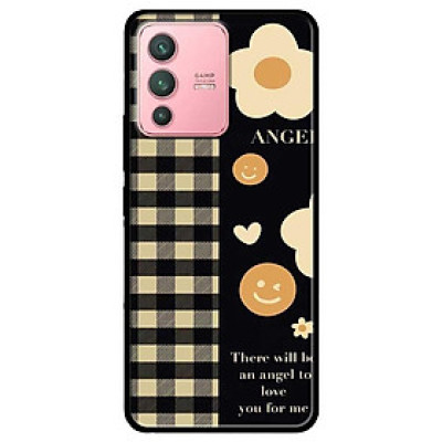 Ốp lưng dành cho Vivo V23 5G / S12 - Vivo Y15s / Y15A - Thỏ Tím Ô Vuông