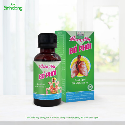 Combo 11 chai Thiên Môn Bổ Phổi Bình Đông 90ml dành cho Trẻ em Giảm ho nhanh chóng, Bổ phổi thật hay