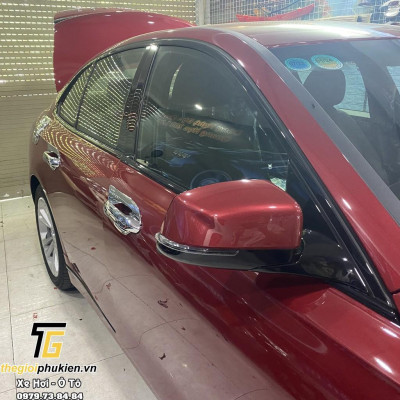 Bộ ốp tay nắm cửa, hõm cửa xe Vinfast Lux A2.0 mạ Crom