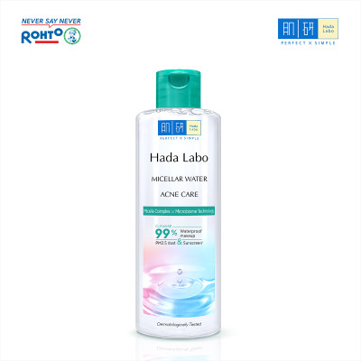 Nước tẩy trang sạch sâu cho da mụn, nhạy cảm Hada Labo Micellar Water Acne Care 240ml