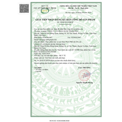 Siro Hen Phế Quản PQA Thành Phần Từ Thiên Nhiên Hỗ Trợ Bổ Phế, Giảm Ho, Long Đờm Và Khó Thở Hộp 250ml