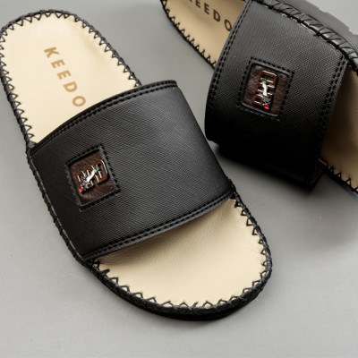 Dép nam đế may sẵn quai ngang cao cấp KEEDO KD0605
