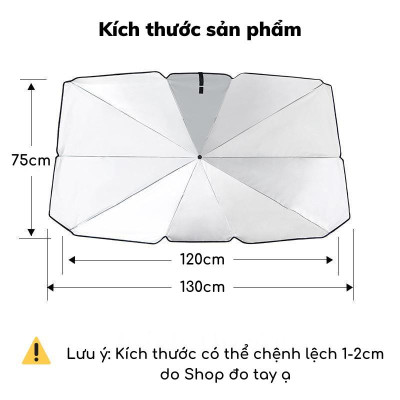 Ô CHE NẮNG ,KIÊM CHẮN NẮNG KÍNH LÁI Ô TÔ ĐA NĂNG CAO CẤP 2 IN 1