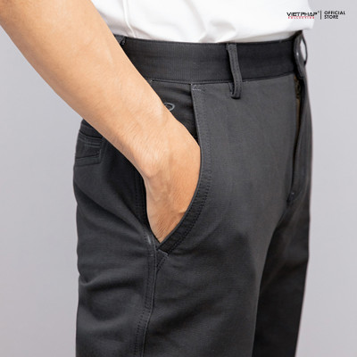 ( BIG SALE) Quần Kaki Nam VIỆT PHÁP Form Classic Không Ly Chất liệu Cao Cấp Chống Nhăn, Độ Bền Cao 9008
