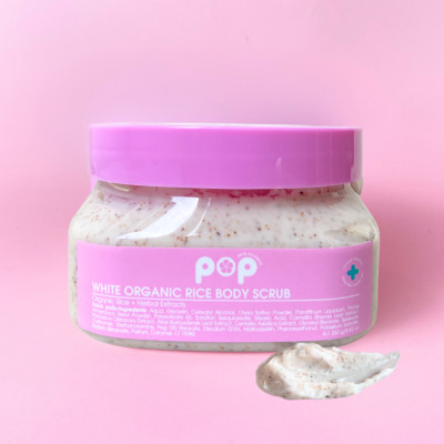 Scrub Gạo Hữu Cơ Tẩy Tế Bào Da Chết POP