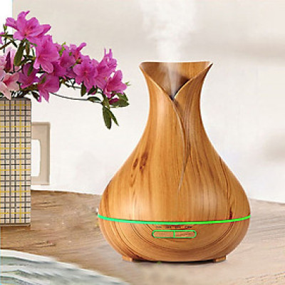 Máy Khuếch Tán Tinh Dầu Dáng Hoa Tulip Cao Cấp Chính Hãng MINIIN - Máy Phun Sương Tạo Độ Ẩm Xông Phòng Lọc Không Khí Sang Trọng - Làm Thơm Phòng-Cafe-Spa- Nhà Hàng -Trang Trí- Đuổi Côn Trùng - Tặng Kèm Remote Và Lọ Tinh Dầu Ngẫu Nhiên 