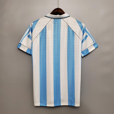 Áo Bóng Đá Retro Tuyển Argentina 1996 - Sân Nhà bản cao cấp vải Cotton Polyester