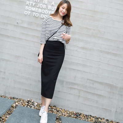 Chân váy bút chì dáng dài Haint Boutique Cv13