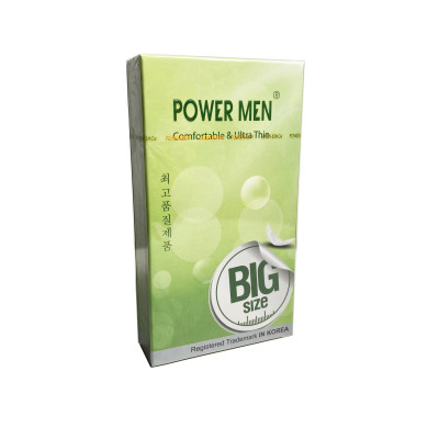 Bcs Size To 55mm Mỏng Trơn Power Men Comfortable Ultra Thin (Hộp 12c) - Hàng Chính Hãng 100% - Che Tên Sản Phẩm