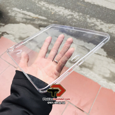 Ốp lưng dành cho iPad Air 6, Air 11 2024, Air 5, Air 4 2020 silicone dẻo trong suốt - Hàng nhập khẩu