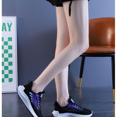 Giày thể thao nữ, giày chạy bộ đế êm nhẹ, thoáng khí đế cao su đúc, chống trơn trượt hạn chế mòn  – GNU2089