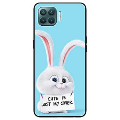 Ốp lưng dành cho Oppo A93 - F17 Pro mẫu Thỏ Đeo Bảng