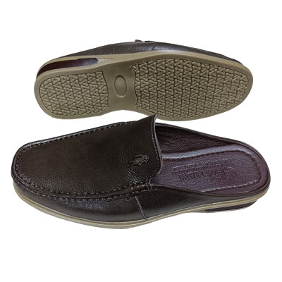 Giày Sục Nam HA NAM Da Bò Thật Cao Cấp GSB20166